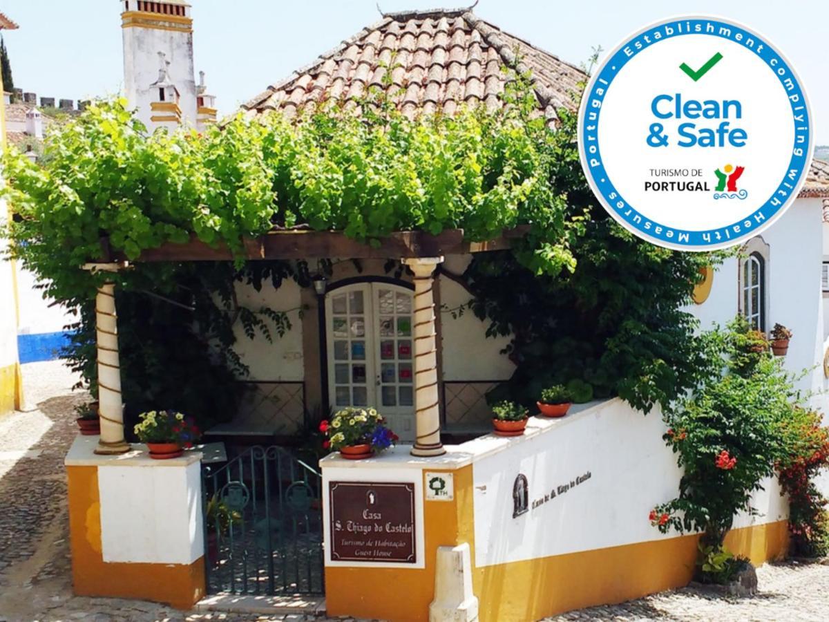 Casa De S. Thiago Do Castelo Otel Óbidos Dış mekan fotoğraf